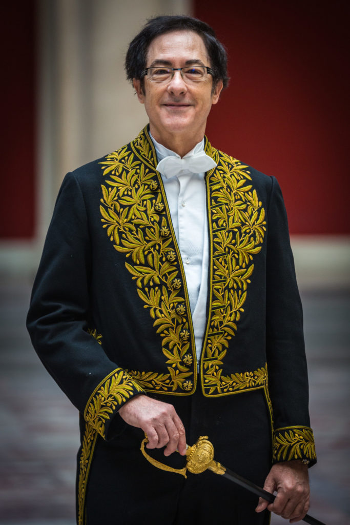 Treffen mit Laurent Pernot von der Académie française