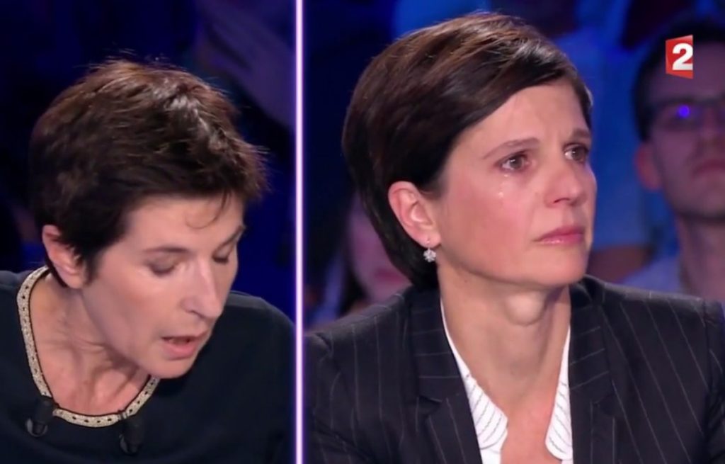 Christine Angot quitte le plateau d’ONPC: la question du viol crée le choc