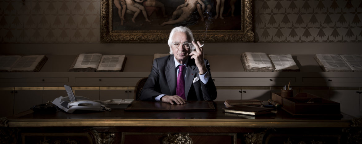 Marc Bonnant, avocat genevois. Geneve, 7 mai 2015 © Fred Merz / Rezo.ch