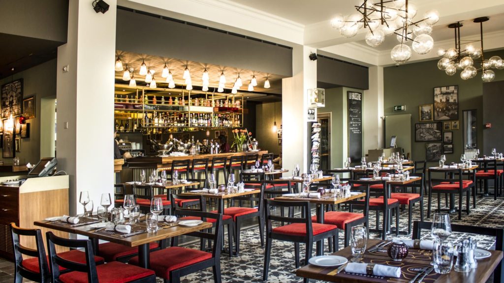 La Brasserie, mitten in Montreux