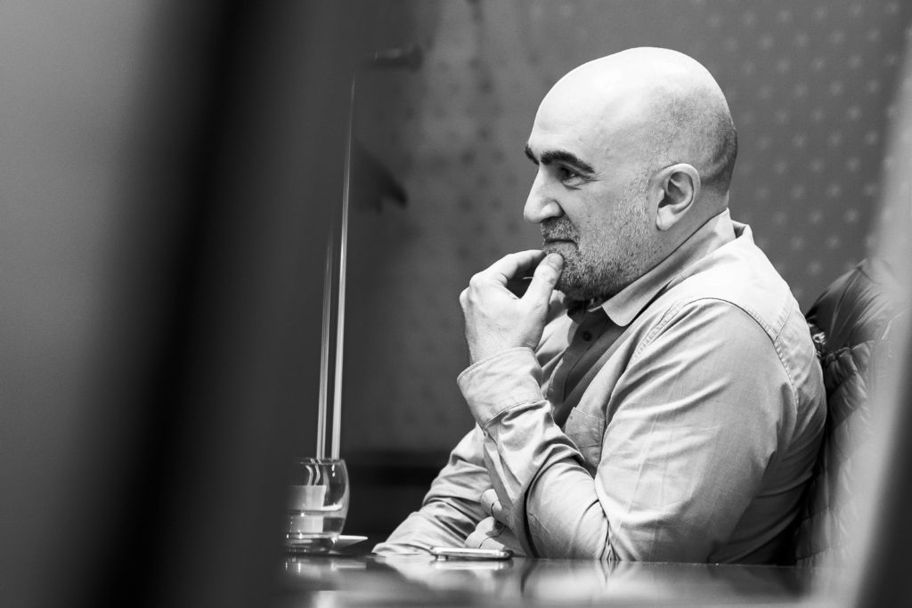 Hervé Mimran: «Luchini on the set, a real pleasure».»