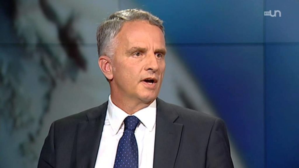 Didier Burkhalter: «Ich habe den Wunsch, mich frei auszudrücken».»