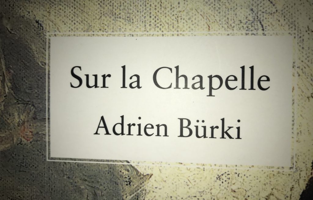 Georges-Nicole-Preis für Adrien Bürki und seine intrigante Kapelle