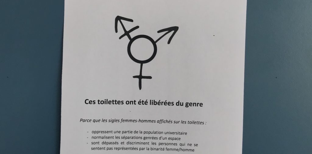 Eine geschlechtsneutrale Toilette? Ach was!