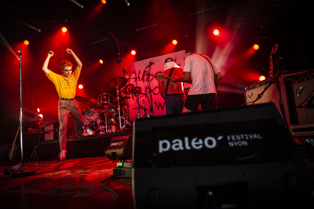 Hubert Lenoir, son œil rouge et sa conquête de Paléo