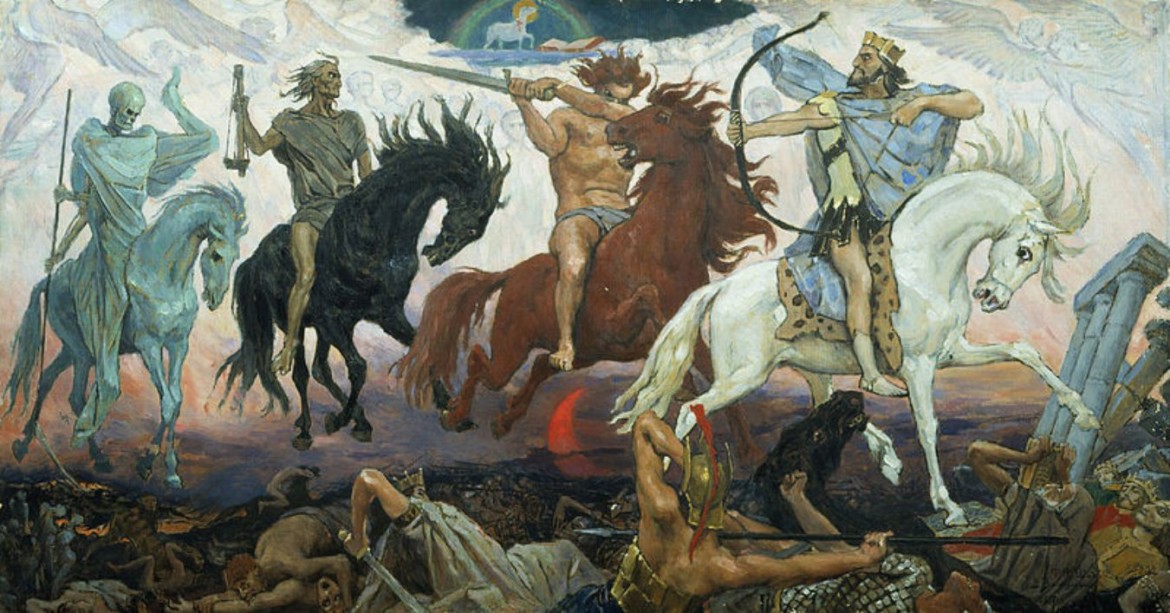 Les Quatre Cavaliers de l’Apocalypse – 1887 – Viktor Vasne tsov -(C) Wikimedia