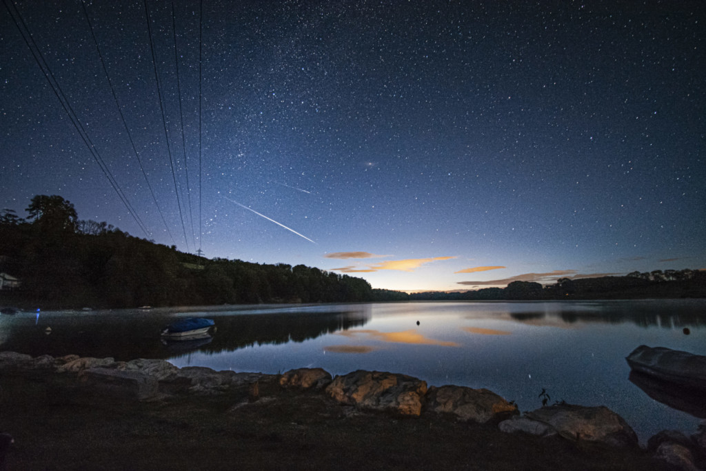 Nachthimmel im Kanton Freiburg