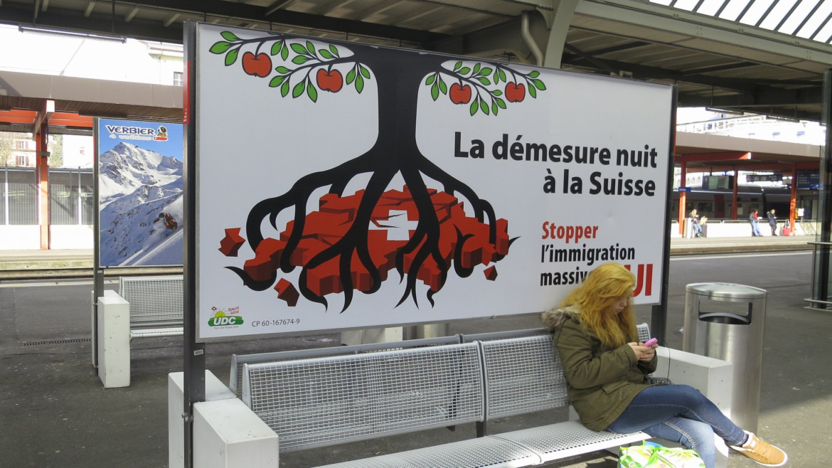 affiche anti-immigration suisse