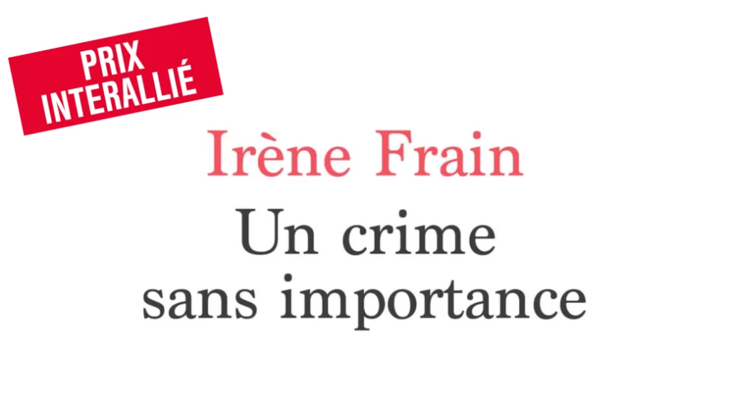 Un livre sans importance?