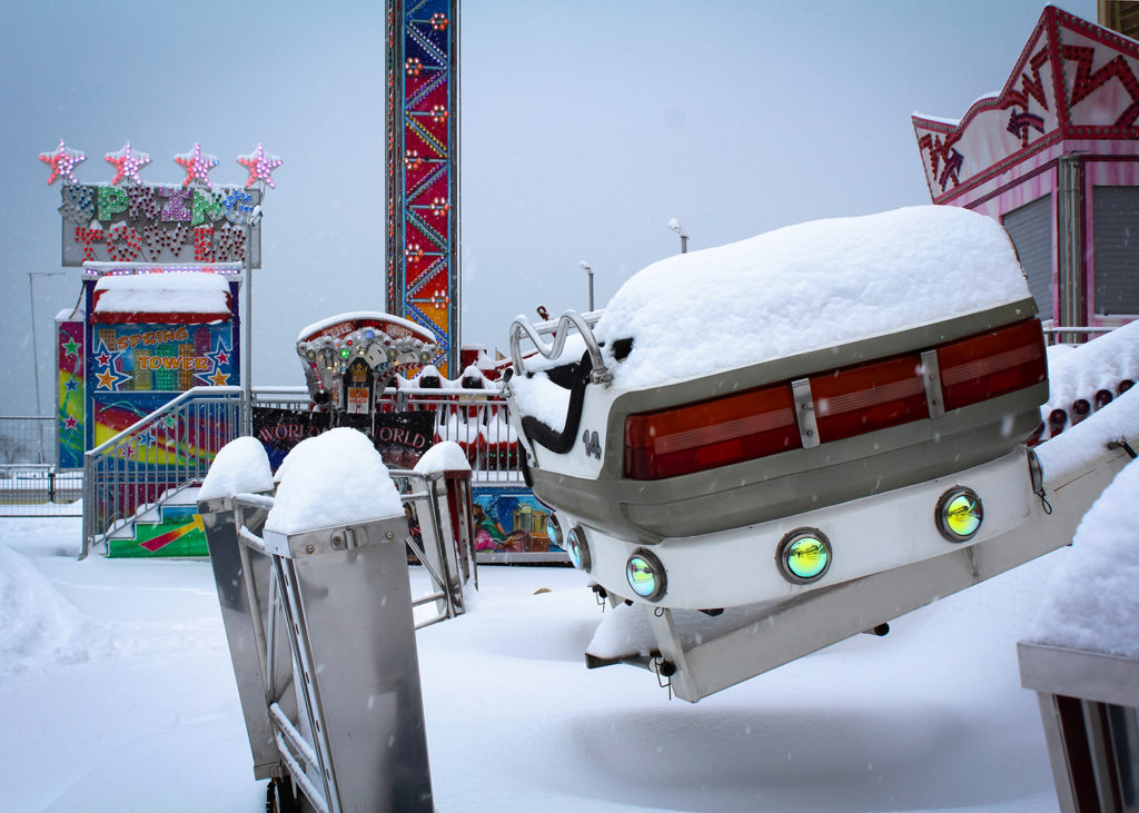 Neige en couleurs￼