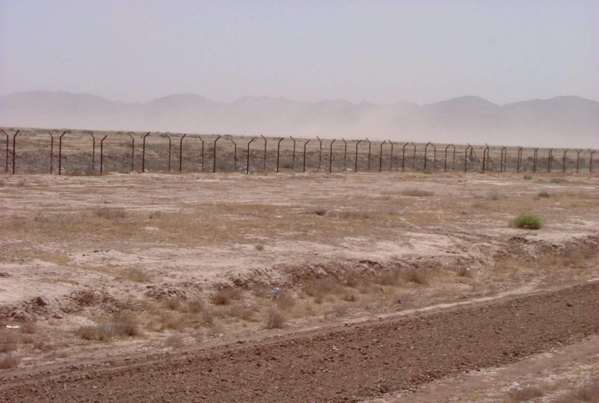 Frontière afghane, en Iran © Wikimedia CC 3.0
