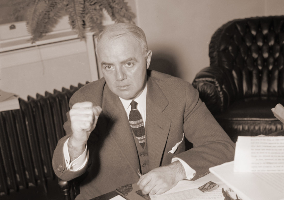 Le politicien américain J. Parnell Thomas (1895-1970), traqueur des sympathisants communistes © Wikimedia CC 3.0
