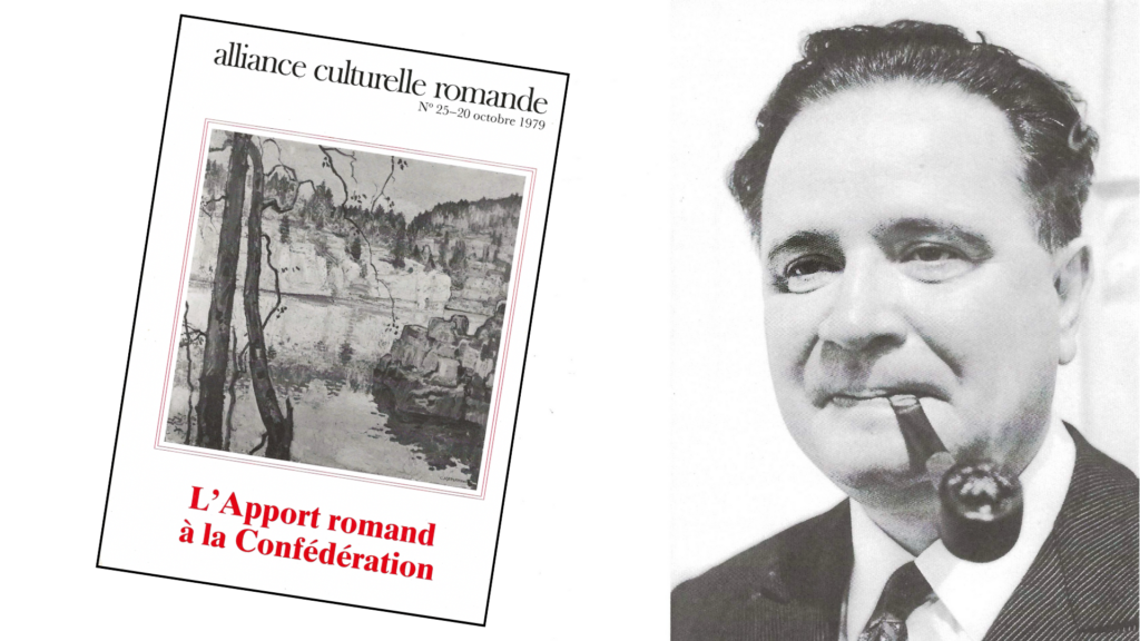 An alliance as adventure: the life and death of the Alliance culturelle romande