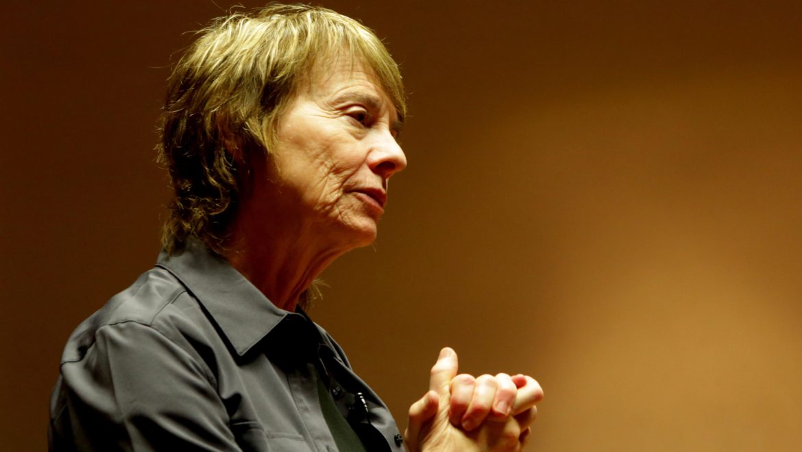 Camille Paglia à São Paulo en 2015. Photo: Fronteiras do Pensamento (via Wikimeda Commons), sous CC BY-SA 2.0 et Flickr