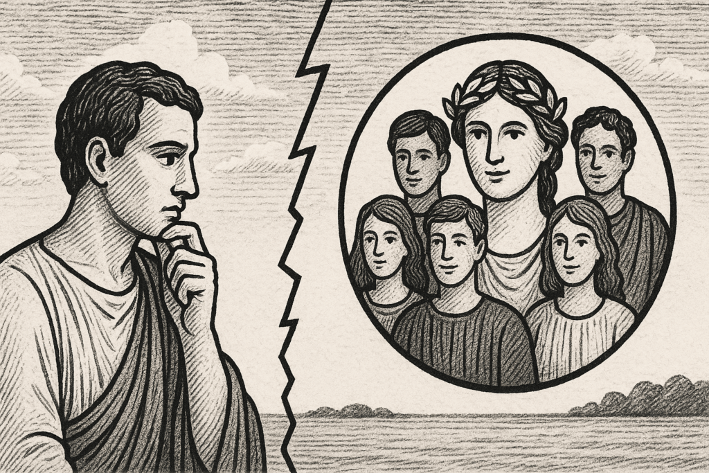 Weder links noch rechts: Das Politische durch «Le Je et le Nous» denken»